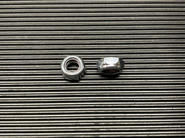 Steel Thin Nylon-Insert Locknut, Zinc-Plated, 5/16"-24 Thread Size